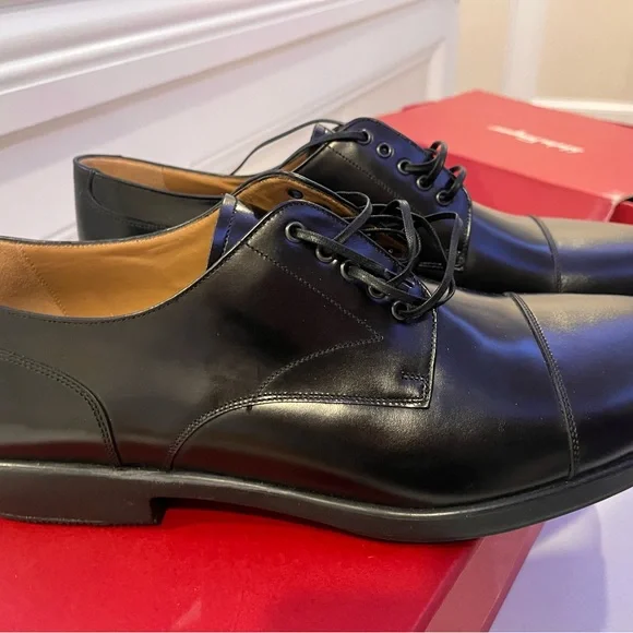 Ferragamo lace up derby size 12d new Oxfords & Derbys